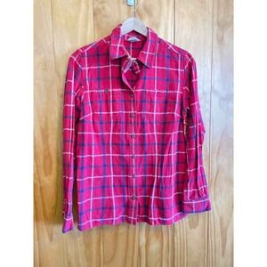 Size Small Duluth Trading Co. Red Women's Flannel